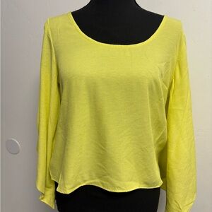 NWOT Yellow Women's Blouse